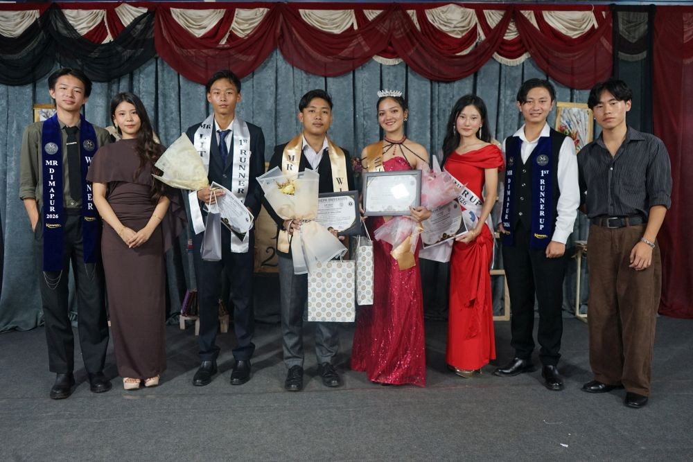 Winners of Mr and Mrs LIT 2026 along with other contestants during the maiden LIT Fest 2026 programme held at the SJU auditorium on September2.
